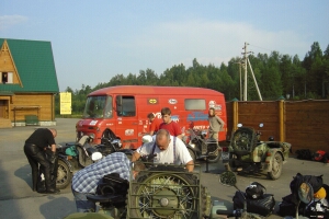 Inbetriebnahme der Fahrzeuge
